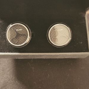 Rebellion Swiss timepiece cufflinks